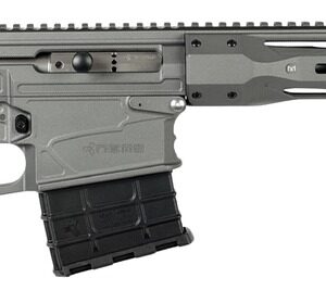 Modern semi-automatic rifle with adjustable stock