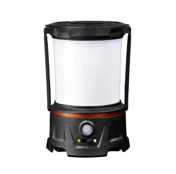 Portable LED camping lantern with handle