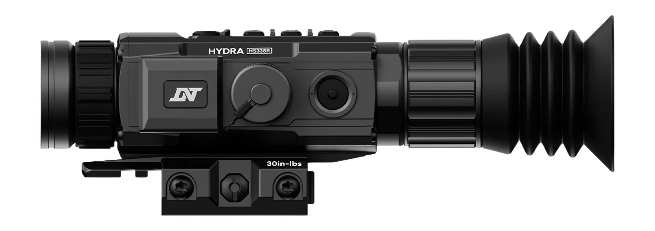 Black HYDRA HS3SR thermal scope side view