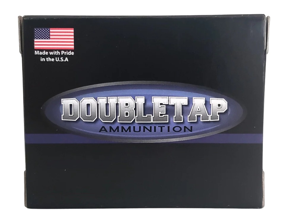 DoubleTap Ammunition box with American flag label