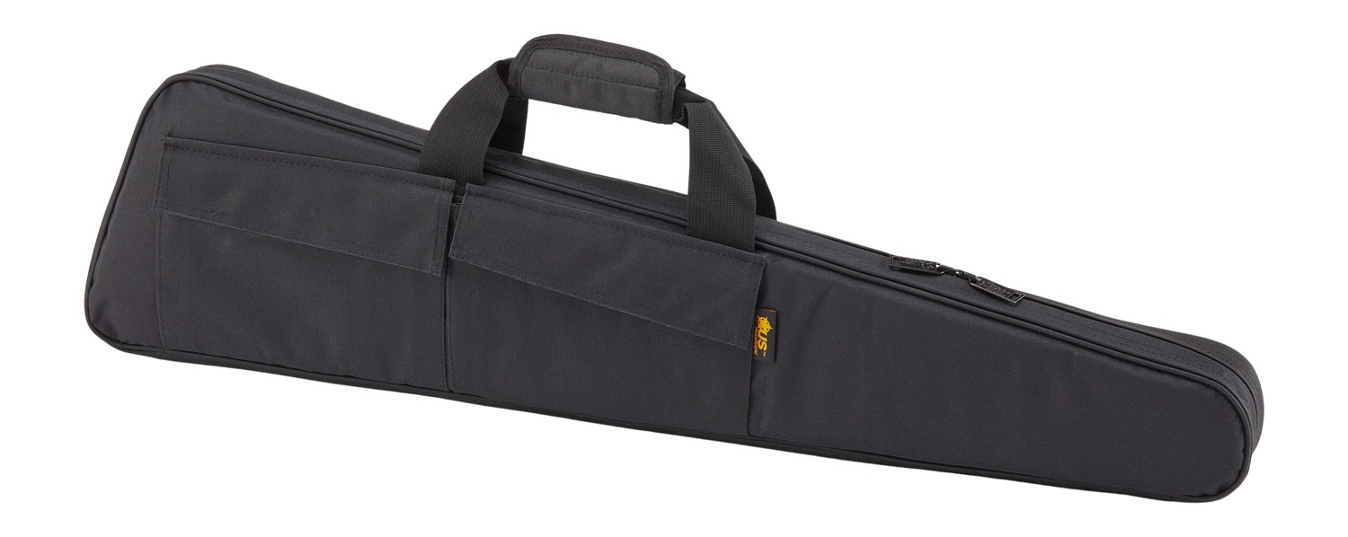 Black soft rifle case with carry handles
