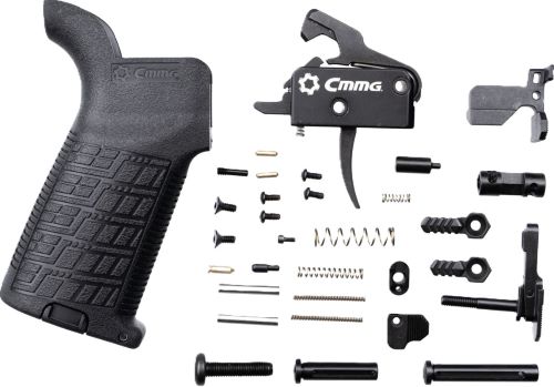 AR-15 trigger assembly and pistol grip components