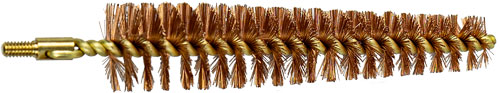 Brass wire bore cleaning brush