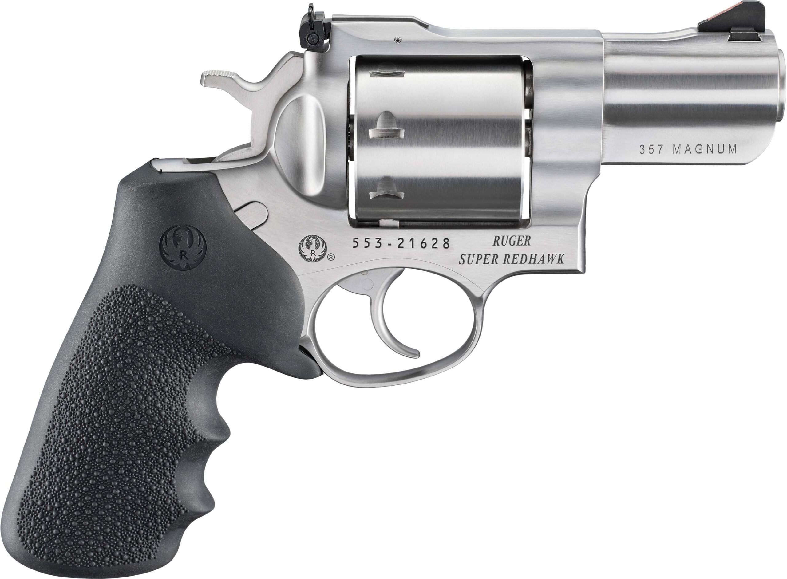 Stainless steel Ruger Super Redhawk .357 Magnum revolver