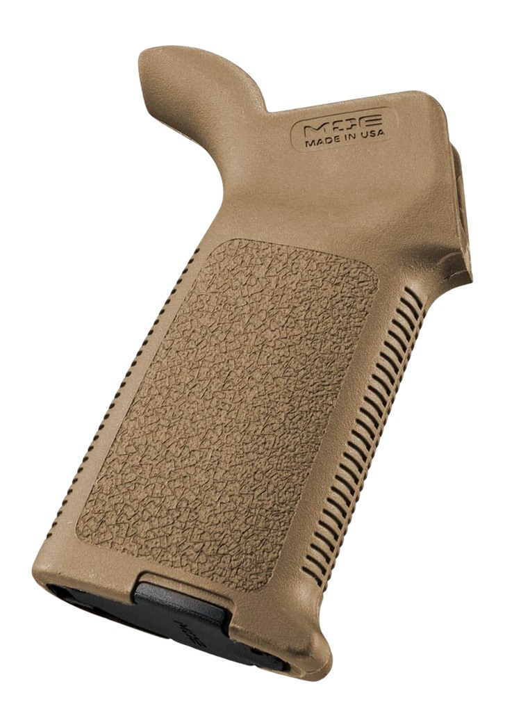 Tan polymer AR-15 pistol grip