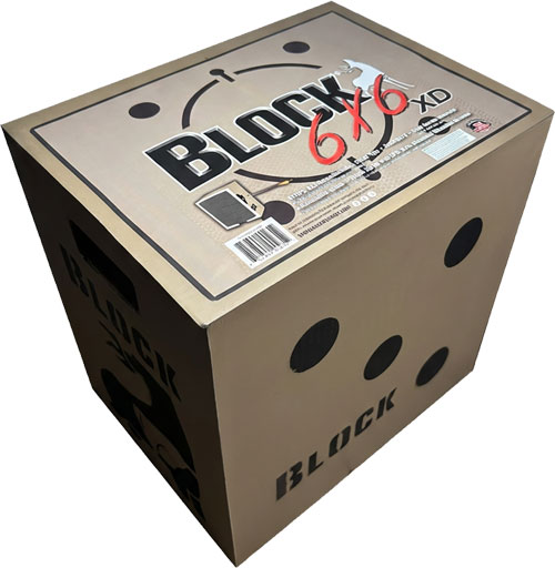 Block 6x6 HD archery target cube