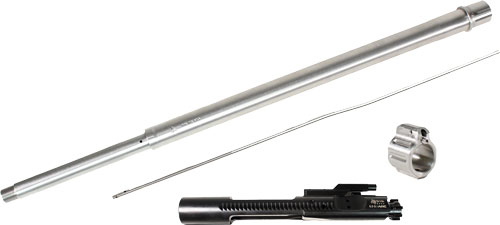Rifle barrel and bolt carrier components