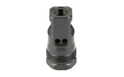 Threaded metal cylindrical mechanical component with side holes
