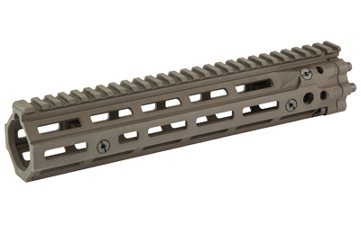Tan AR-15 handguard with top rail