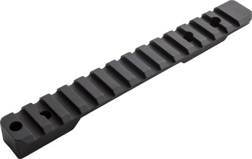 Black Picatinny rail mounting base