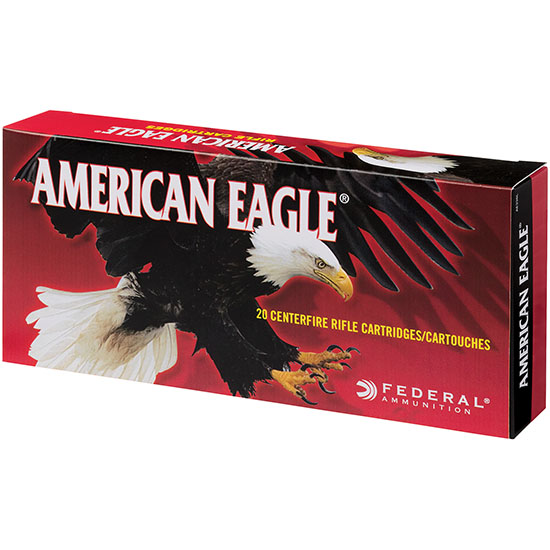 American Eagle rifle ammunition box with eagle graphic