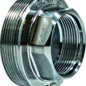 Stainless steel threaded pipe adapter fitting