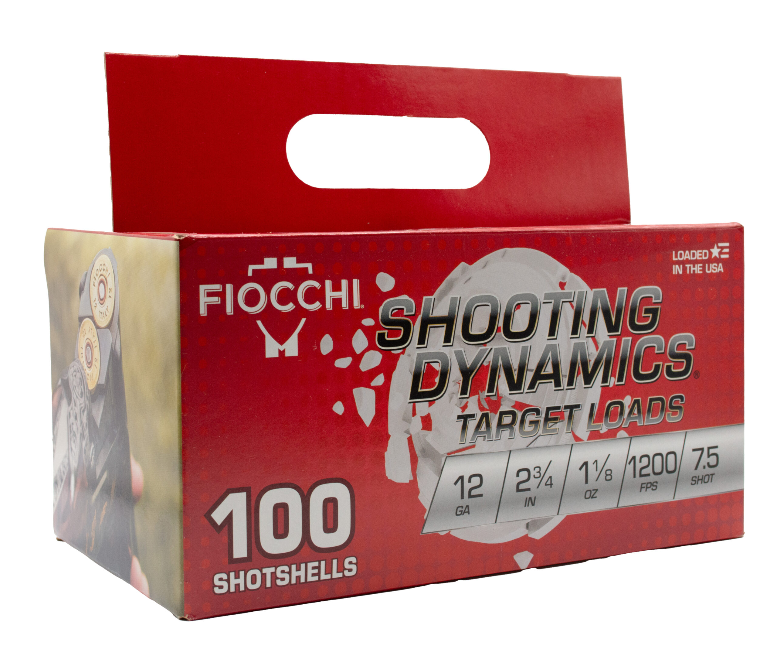Fiocchi Shooting Dynamics 12-gauge shotshells box