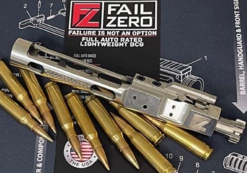 Bolt carrier group on rifle ammunition