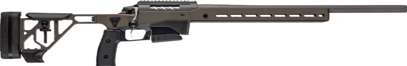 Modern bolt-action precision rifle with adjustable stock
