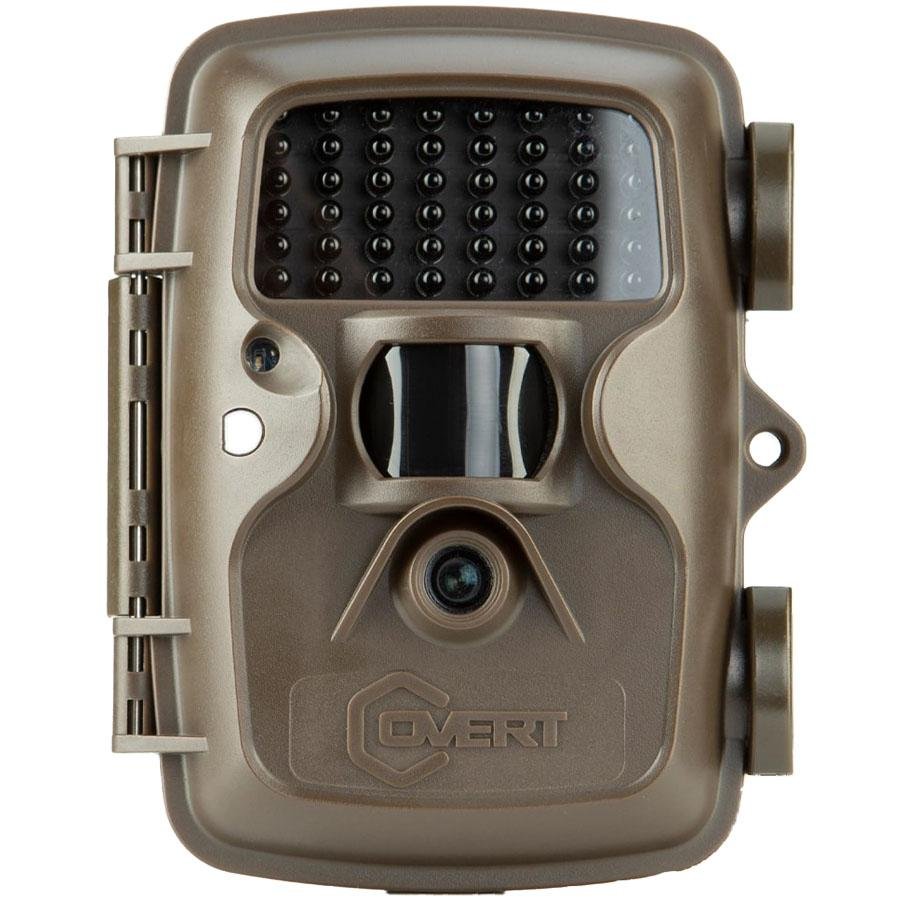 Brown Covert trail camera with infrared LEDs