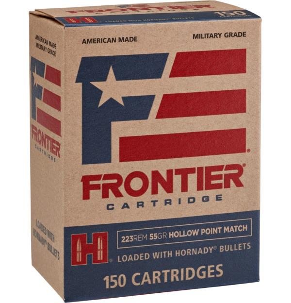 Frontier .223 Rem 55gr ammunition box
