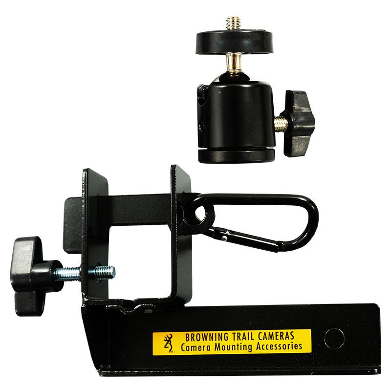 Browning trail camera mounting clamp with ball head