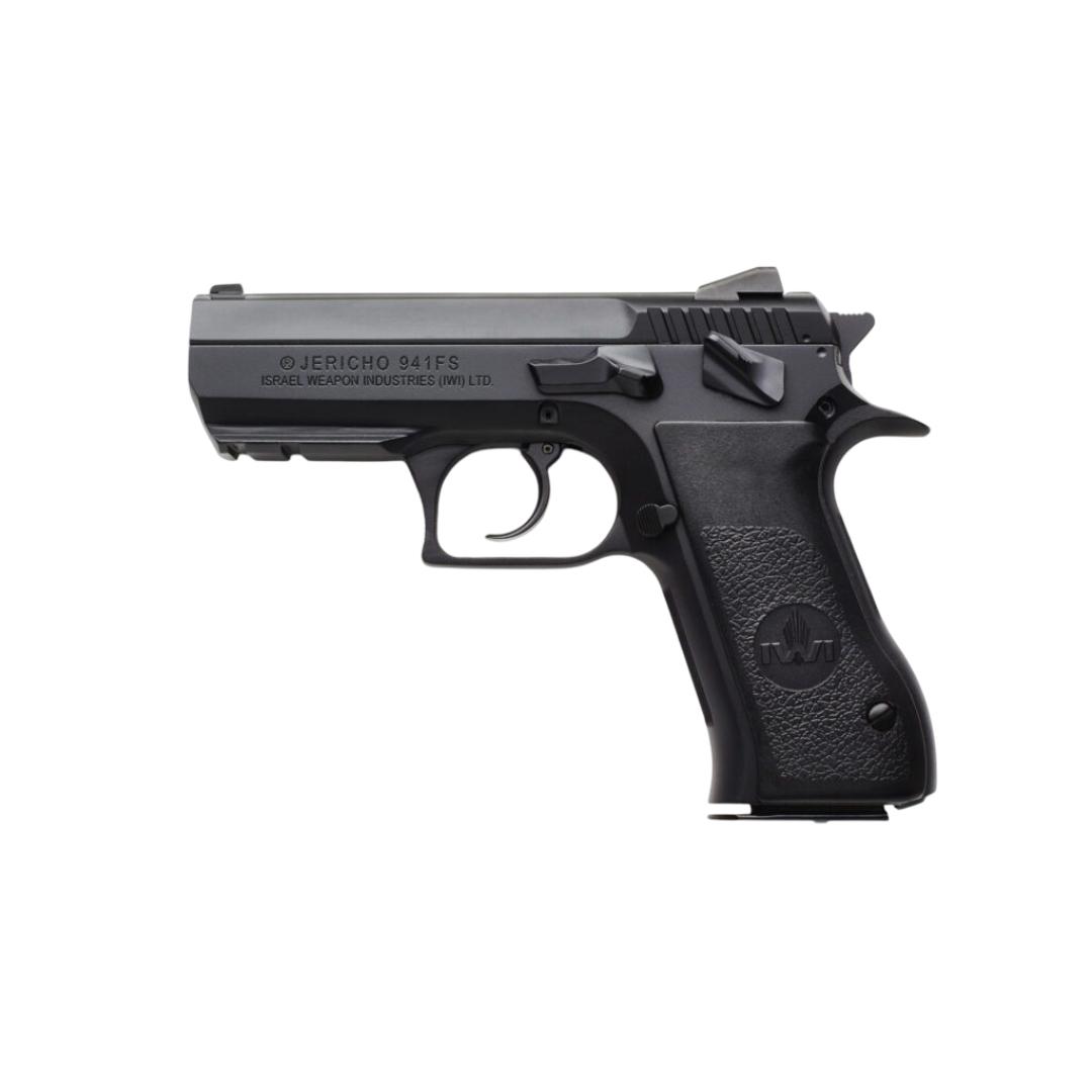Jericho 941FS semi-automatic handgun on white background