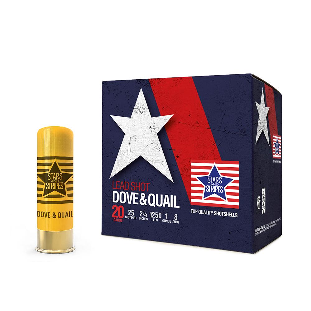 Box of dove and quail shotgun shells