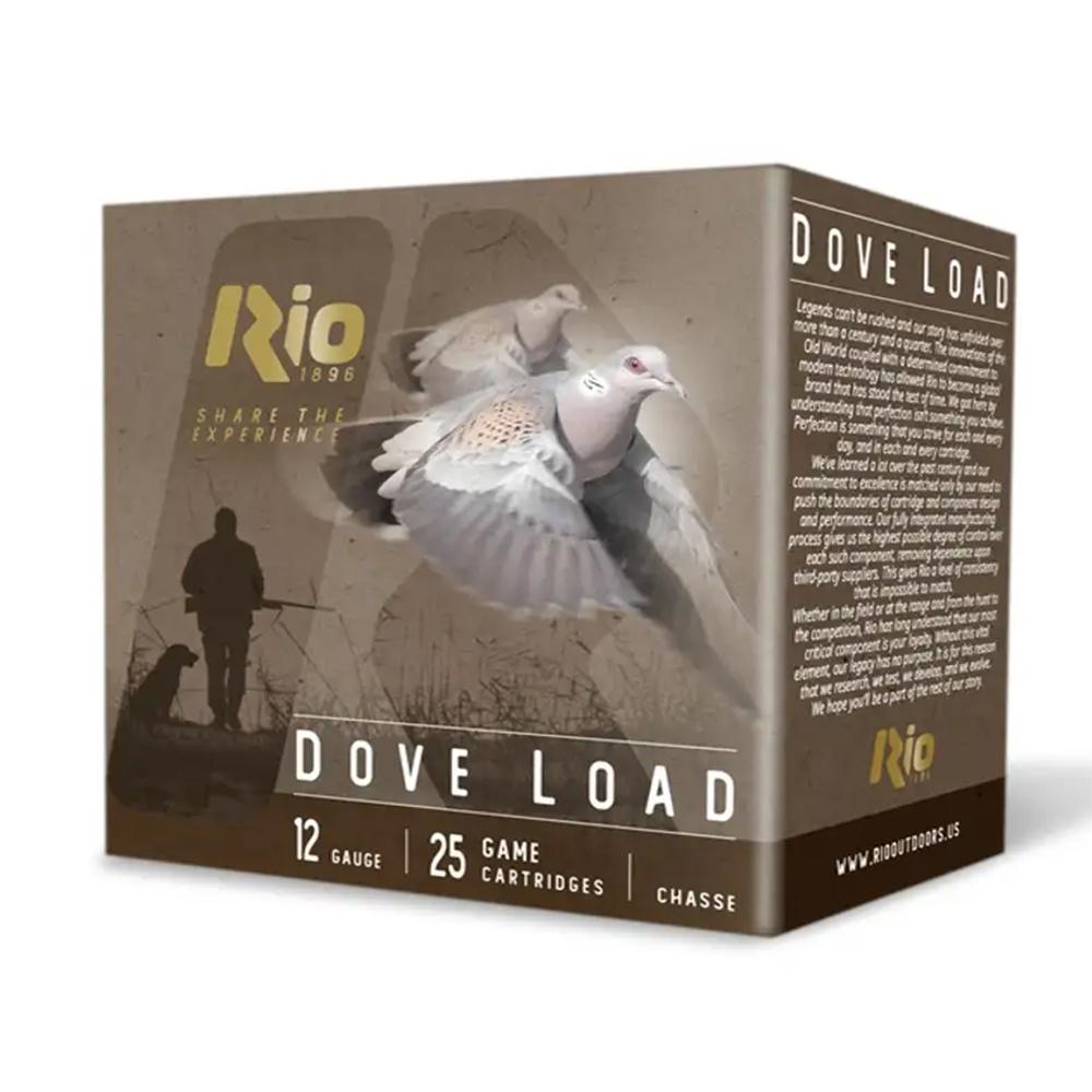 Rio 12-gauge Dove Load ammunition box