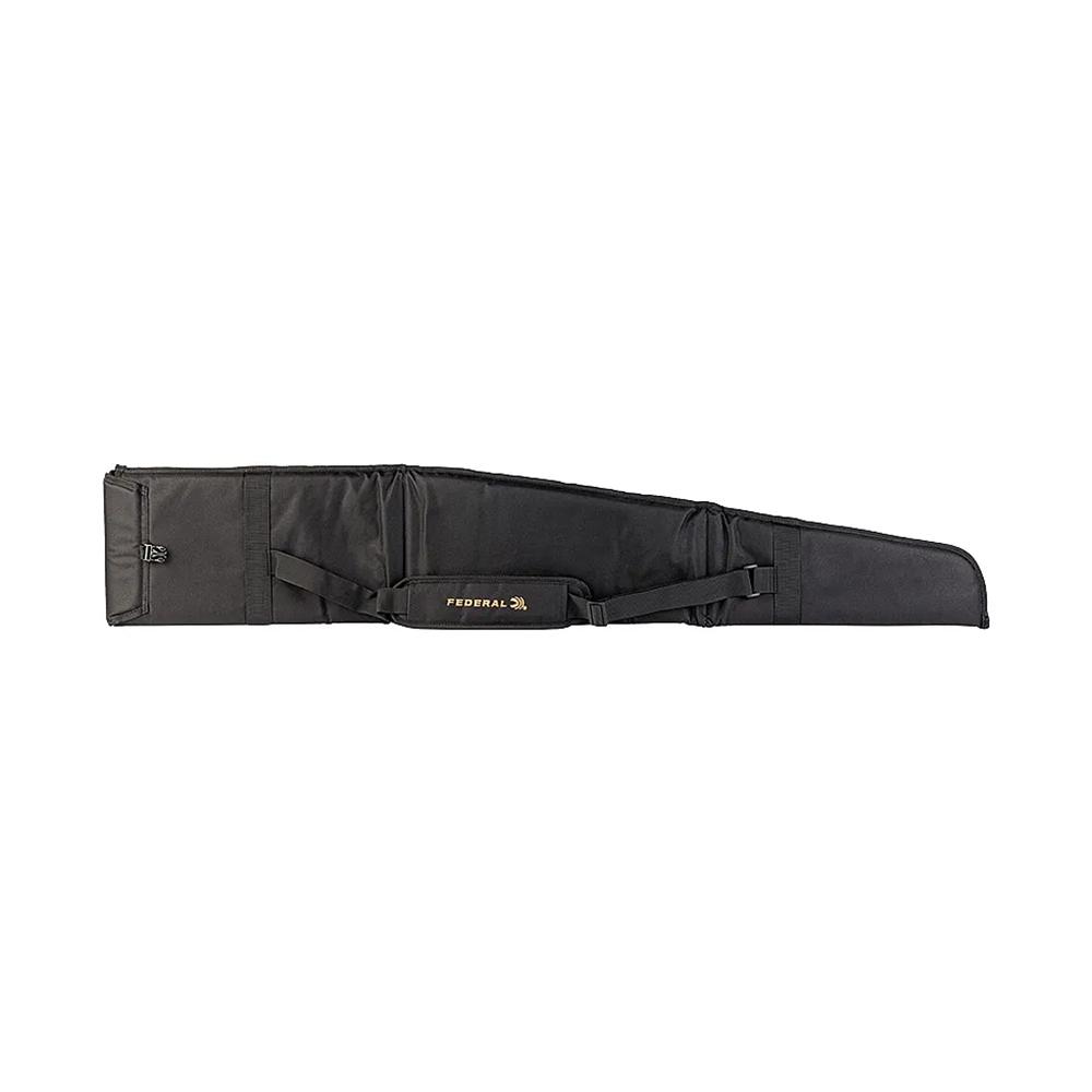 Black soft rifle case with shoulder straps