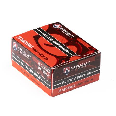 Box of Specialty Cartridge Elite Defense ammunition