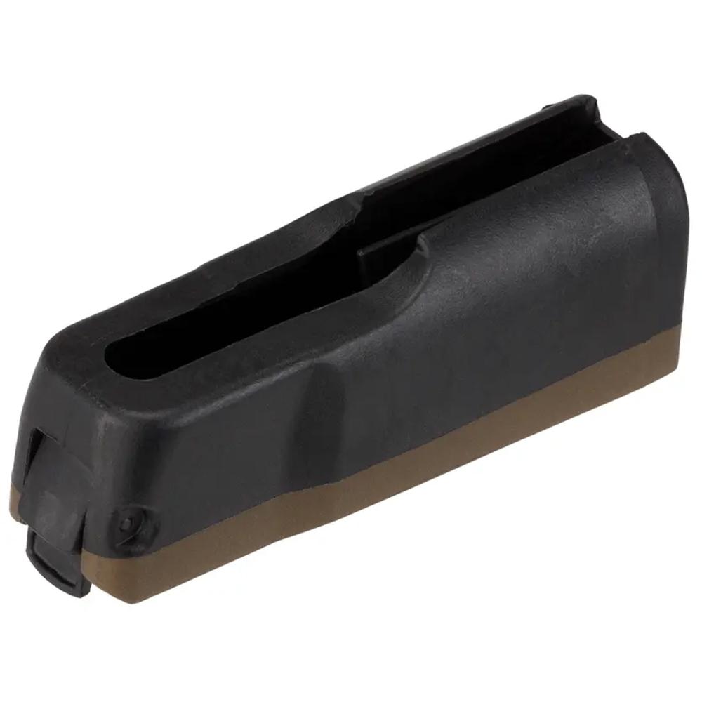 Black and tan handgun magazine
