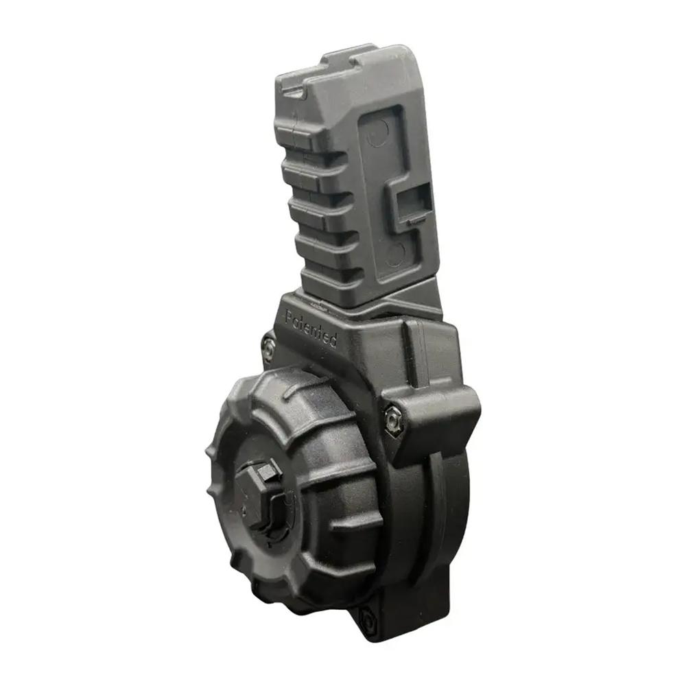 Black tactical rail mount with adjustment knob