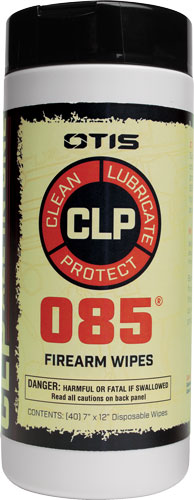 GTIS CLP 085 firearm wipes container