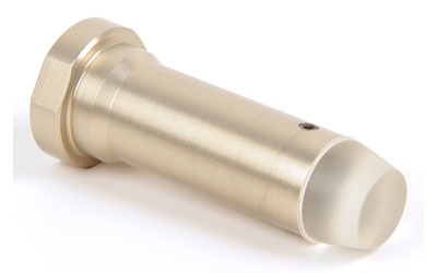 Brass cylindrical fitting with hex head and hollow end