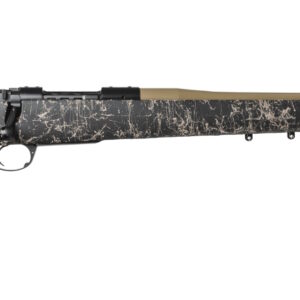 Bolt-action rifle with camouflage stock