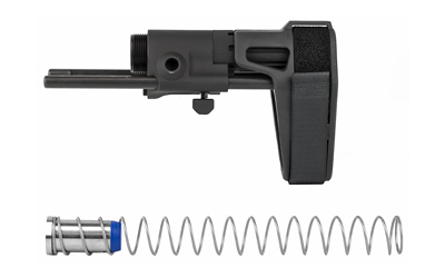 Firearm stock and recoil spring assembly