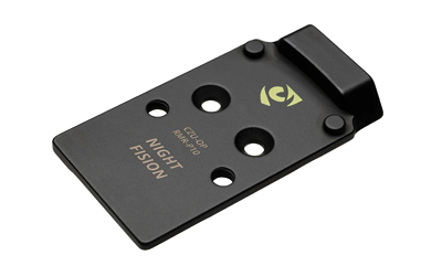 Black Caldwell Sight Fusion mounting plate
