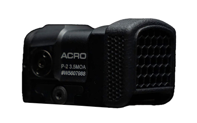 Black ACRO P-2 red dot sight optic
