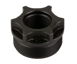 Black threaded metal pipe fitting adapter