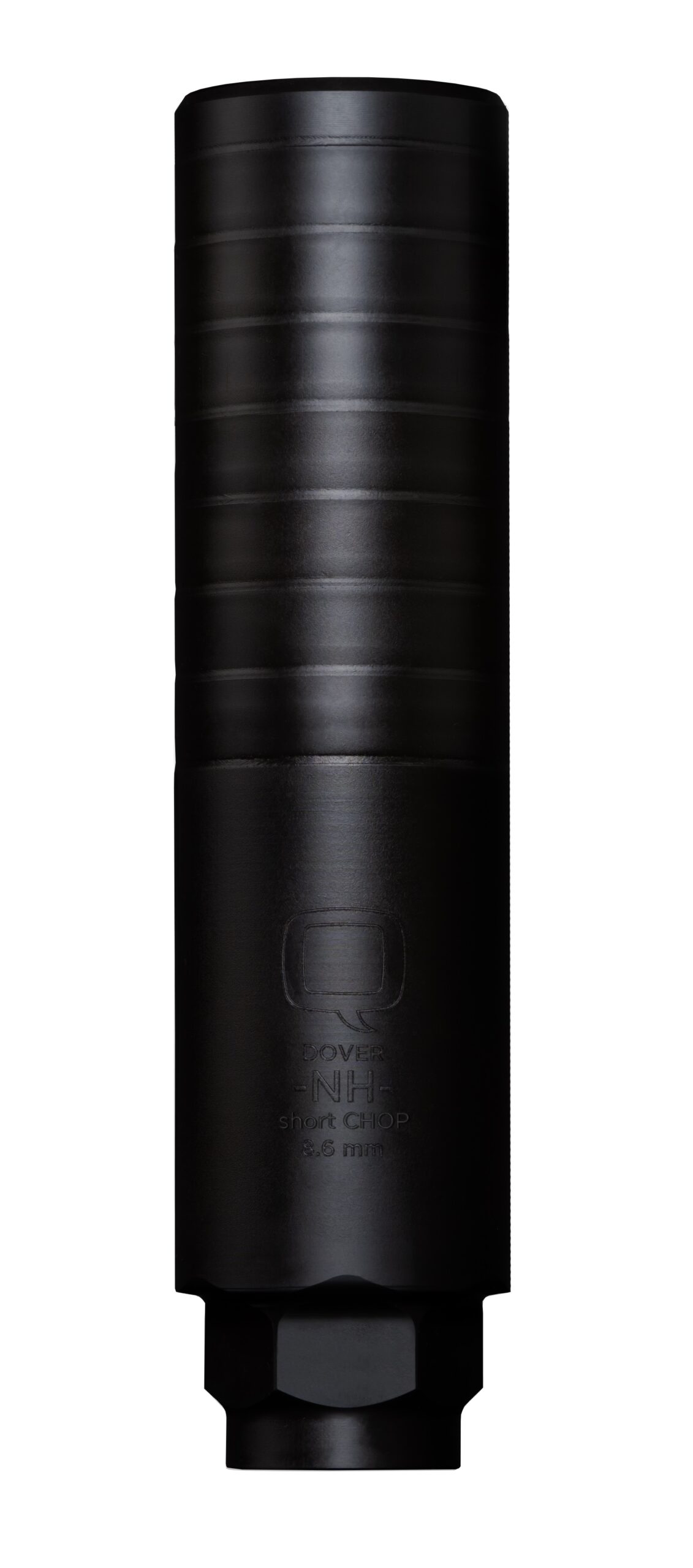 Black metal shotgun choke tube accessory