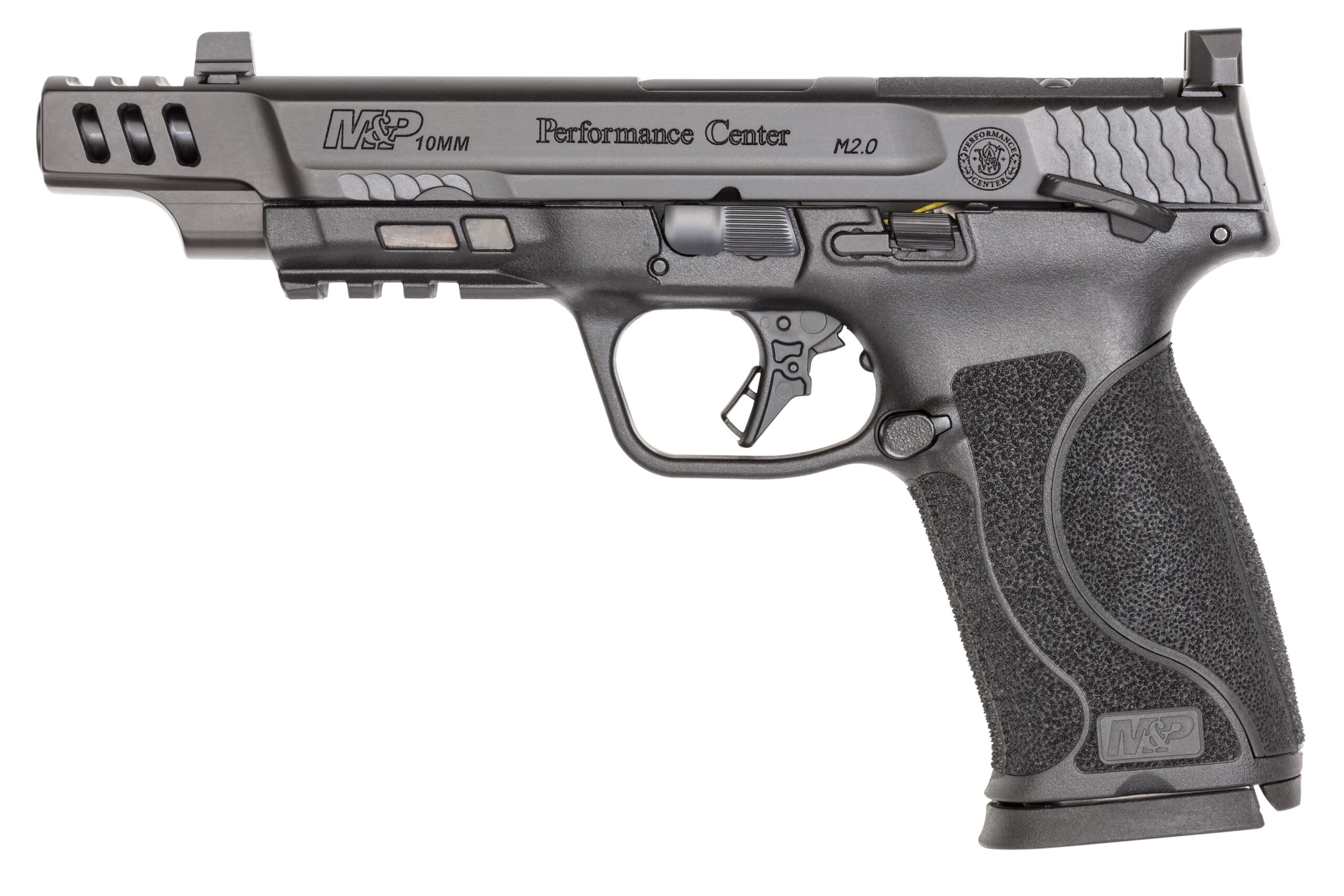 Smith & Wesson M&P 10mm pistol side view
