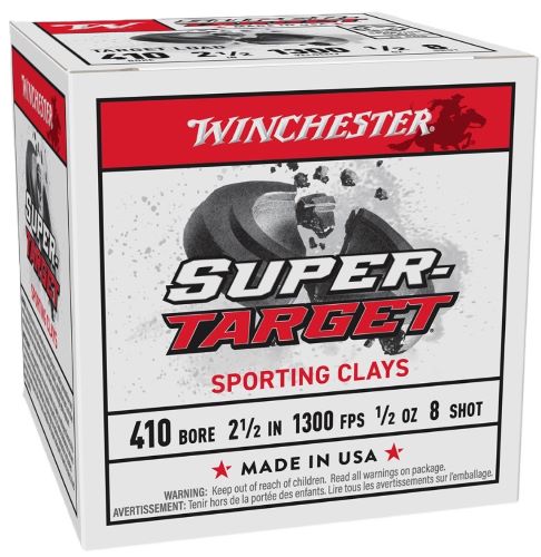 Winchester Super-Target .410 bore shotgun shell box