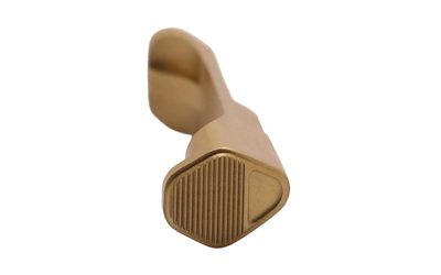 Gold and beige skincare device head attachment