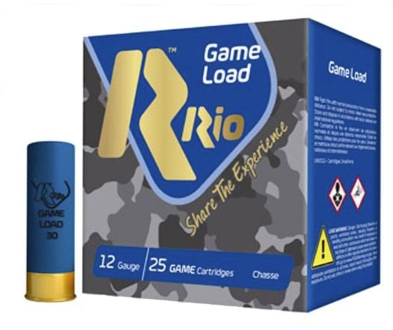 Rio Game Load 12-gauge shotgun shells box