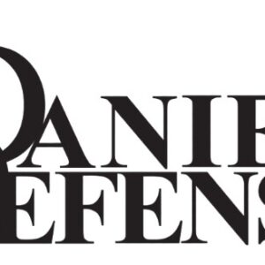 Daniel Defense logo in black serif lettering
