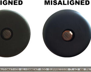 Comparison of aligned and misaligned suppressor alignment views