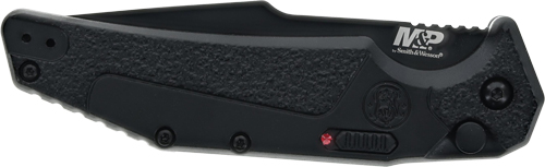 Black Smith & Wesson folding pocket knife