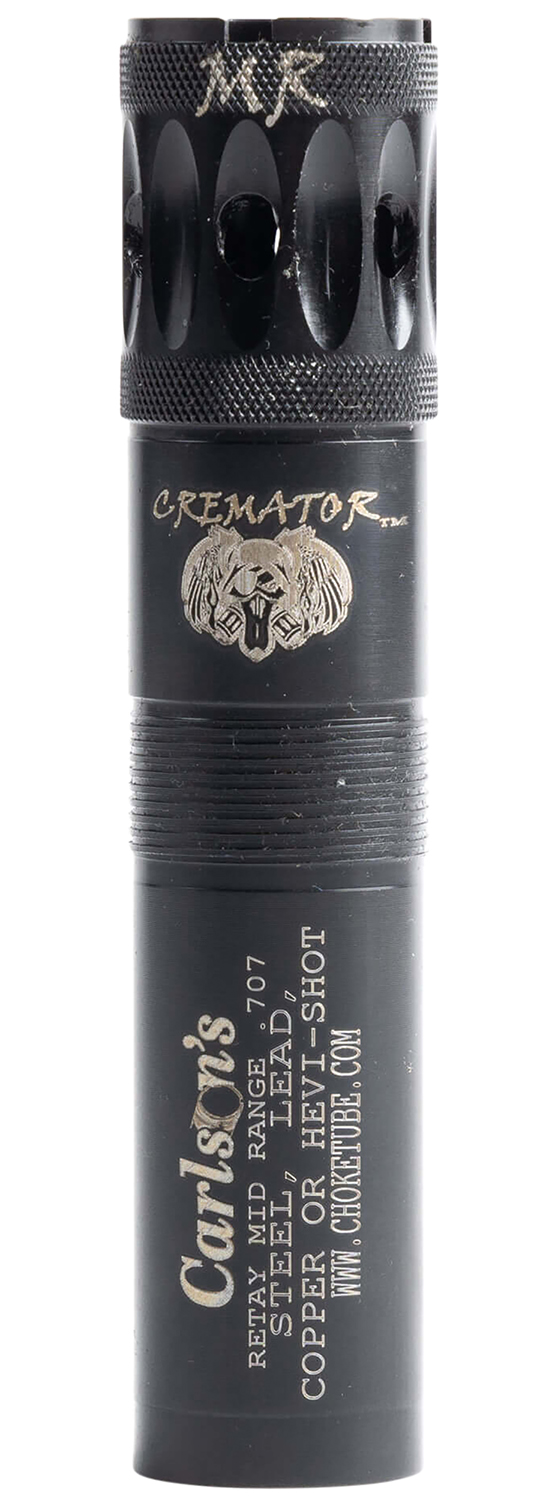 Black Carlson's Cremator shotgun choke tube