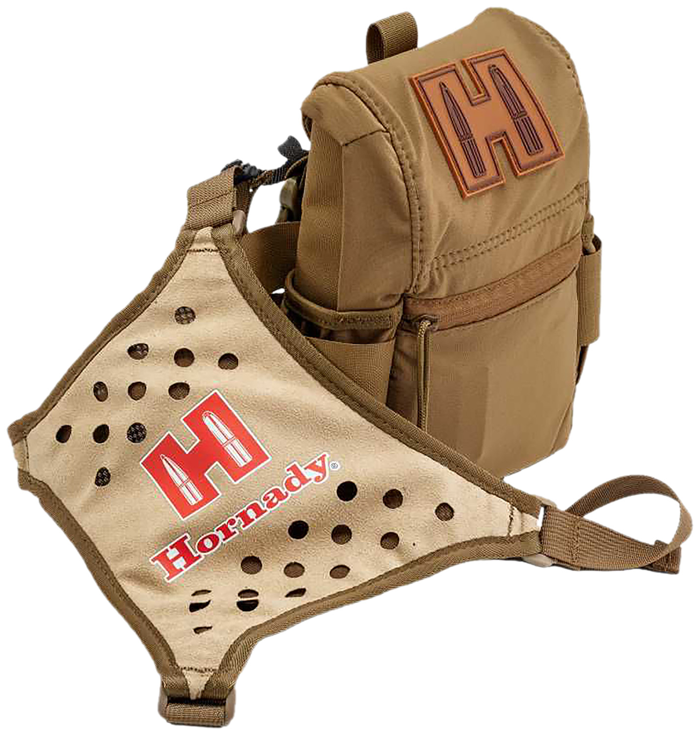 Hornady tan rifle shooting rest bag set