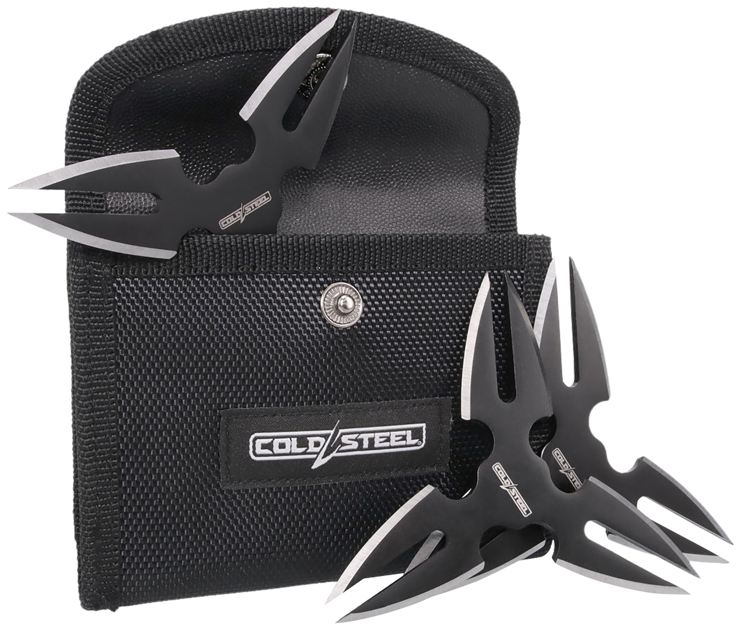 Cold Steel throwing stars with nylon sheath