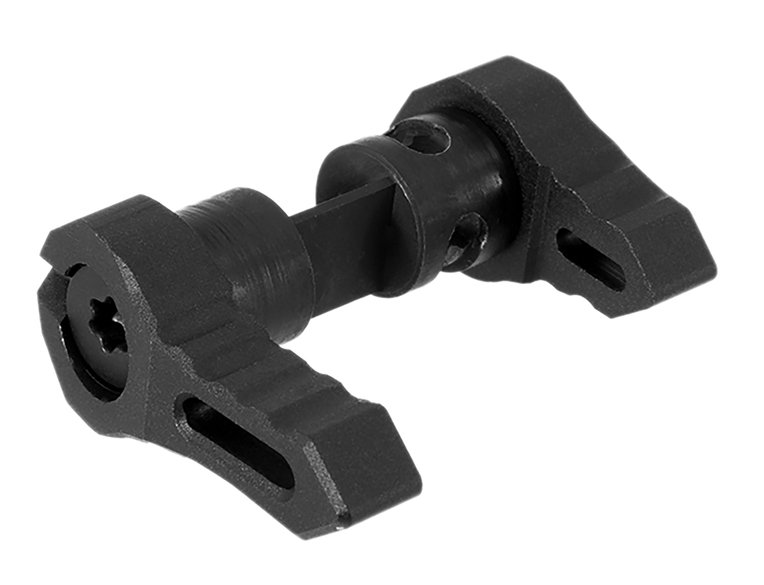 Black metal universal joint coupling component