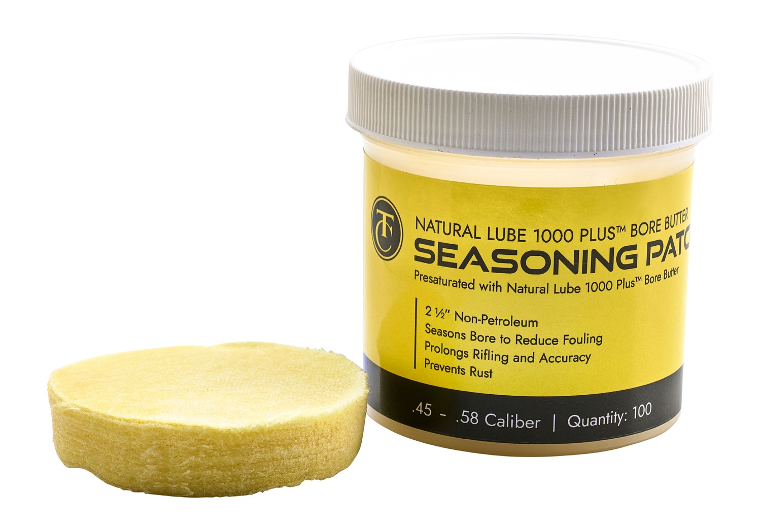 Bore Butter seasoning patches container and patch