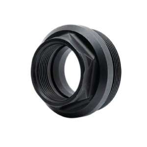 Black threaded pipe reducer bushing adapter